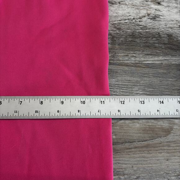 Under Armour UA Pink Womens L Semi Fitted Cold Gear Wide Leg Sweatpants Fleece - Picture 9 of 11